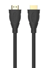 Кабель HDMI (M) - HDMI (M), 1 м, Black, HP, V2.1 (DHC-HD02-01M)