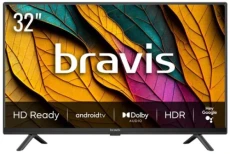 Телевізор 32" Bravis 32K5000H, Black