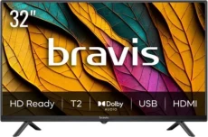 Телевізор 32" Bravis 32K4000H, Black