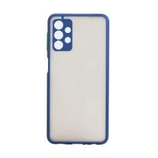 Накладка силіконова для смартфона Samsung A32 (A325), Gingle Matte Case (strong) Dark Blue
