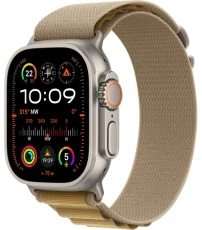 Смарт-часы Apple Watch Ultra 2 (A2986), 49 мм, Natural Titanium, Tan Alpine Loop (L) (MX4H3UL/A)