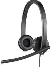 Наушники Logitech H570e (Teams, Stereo), Black, USB (981-001430)