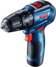 Шурупокрут-дриль ударний Bosch GSB 12V-30, Blue/Black, 12В / 2Ah, 1600 об/хв