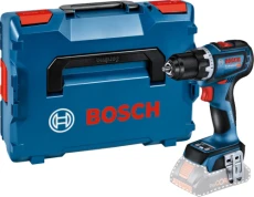 Шурупокрут-дриль ударний Bosch GSR 18V-90 C Solo L-Boxx, Blue/Black, без АКБ та ЗП