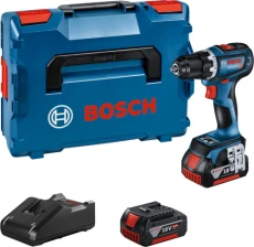 Шурупокрут-дриль ударний Bosch GSR 18V-90 C, Blue/Black