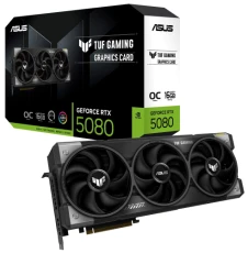 Видеокарта GeForce RTX 5080, Asus, TUF GAMING OC, 16Gb GDDR7 (TUF-RTX5080-O16G-GAMING)