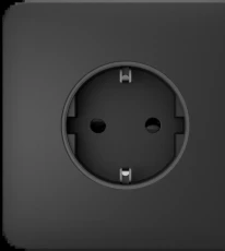 Боковая панель для встроенной розетки Ajax SideCover for Outlet Basic, Graphite