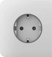 Боковая панель для встроенной розетки Ajax SideCover for Outlet Basic, White