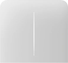 Кнопка боковая для двухклавишного выключателя Ajax SideButton Vertical 2-gang for LightSwitch, White