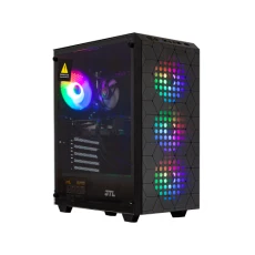 Компьютер GTL HexaGaming 124G7BR (GTLHGB1246N46P1A6_B7F) Black, RGB, WIFI