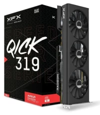 Видеокарта Radeon RX 7700 XT, XFX, Speedster QICK 319 (Black Edition), 12Gb GDDR6 (RX-77TQICKB9)