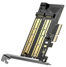 Плата-адаптер Ugreen CM302, PCIe 3.0 x4, NVMe / SATA (70504)
