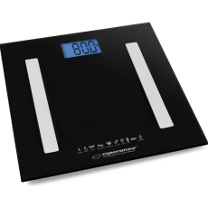 Весы напольные Esperanza "B.FIT", Black (EBS016K)