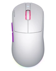 Миша бездротова Hator Quasar 3 Ultra 8K, White/Violet (HTM771)