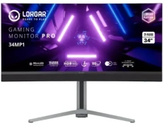 Монитор изогнутый 34" Lorgar 34MP1, Black (LRG-34MP1W180C-GY)