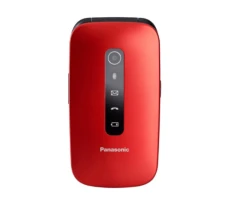 Мобильный телефон Panasonic KX-TU550, Red (KX-TU550EXR)