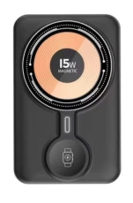 Универсальная мобильная батарея 10000 mAh, Aspor A328 iQ (2.4A, 2USB) Black
