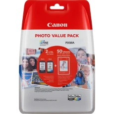Комплект картриджей Canon PG-545XL + CL-546XL, фотобумага (8286B006)