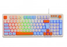 Клавіатура Maxxter KBG-3C01-UA, White