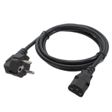 Кабель живлення від мережі PC-186, Black, 1.8 м, Patron (PN-POW-18)