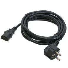 Кабель живлення від мережі PC-186, Black, 3 м, Patron (CAB-PN-POW-30)