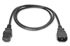 Кабель живлення від мережі PC-189, Black, 1.2 м, Digitus (AK-440201-012-S)