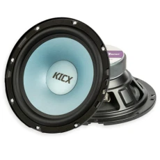 Автомобільна акустика Kicx PD-62WF мідбас, 16.5 см, 1 смуг, 120 Вт, 92 дБ, 50-5000 Гц