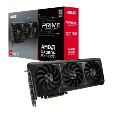 Видеокарта Radeon RX 9070, Asus, PRIME OC, 16Gb GDDR6 (PRIME-RX9070-O16G)