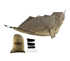 Гамак Neo Tools, зелений, з москітною сіткою (63-123)