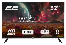 Телевізор 32" 2E 32A07KHW, Black (2E-32A07KHW)
