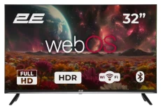 Телевізор 32" 2E 32A07KFW, Black (2E-32A07KFW)