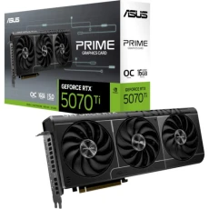 Видеокарта GeForce RTX 5070 Ti, ASUS, PRIME OC, 16Gb GDDR7 (PRIME-RTX5070TI-O16G)