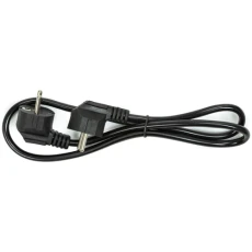 Кабель живлення від мережі, Black, 1 м, PowerPlant, 10A (EX610518)