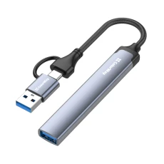 Хаб USB ColorWay "4-in-1", Grey (CW-HUB06)