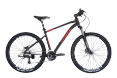 Велосипед горный Trinx M700 Elite 27.5" 21" 2022 Matt-Black-White-Red