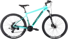 Велосипед горный Trinx M600 Elite 27.5" 21" 2022 Cyan-Black-Green