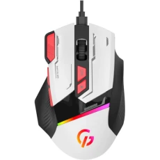 Миша GamePro GM300W, White/Black