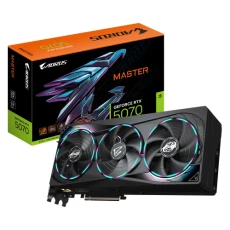 Видеокарта GeForce RTX 5070, Gigabyte, AORUS MASTER, 12Gb GDDR7 (GV-N5070AORUS M-12GD)