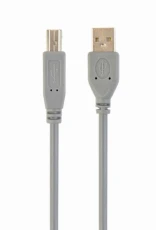 Кабель USB 2.0 AM - USB BM, 1.8 м, Grey, Cablexpert (CCP-USB2-AMBM-6G)
