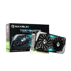 Відеокарта GeForce RTX 3060, Maxsun, Terminator, 12Gb GDDR6 (MS-GeForce RTX3060 Terminator 12G)