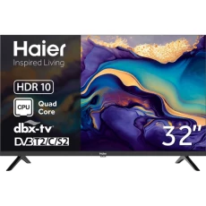 Телевизор 32" Haier H32K801G, Black