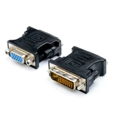 Перехідник DVI-I (M) - VGA (F), Atcom, Black (11209)