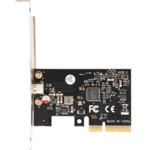 Плата розширення Frime PCI-E x4, 1xType-C 3.2 Gen2x2 (ECF-PCIEtoUSB014.LP)