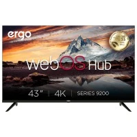 Телевізор 43" ERGO 43WUS9200, Black