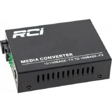 Медіаконвертер RCI RCI902W-FE-20-T, 1x100BaseTX-100BaseFX, 1310/1550 нм, 20km, SC
