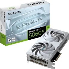 Відеокарта GeForce RTX 5060 Ti, Gigabyte, EAGLE OC ICE, 16Gb GDDR7 (GV-N506TEAGLEOC ICE-16GD)