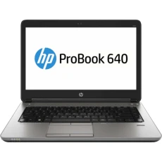Б/В Ноутбук HP ProBook 640 G1, Black, 14", i5-4210M, 8Gb DDR3, 128Gb SSD, не працює акумулятор
