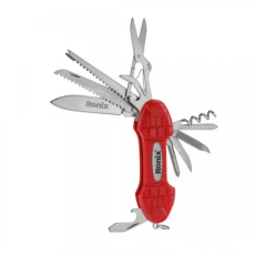 Мультитул Ronix RH-1192, Red, 15 элементов