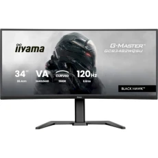 Монитор изогнутый 34" Iiyama G-Master GCB3482WQSU-B1, Black