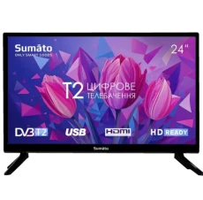 Телевізор 24" Sumato 24HT03, Black